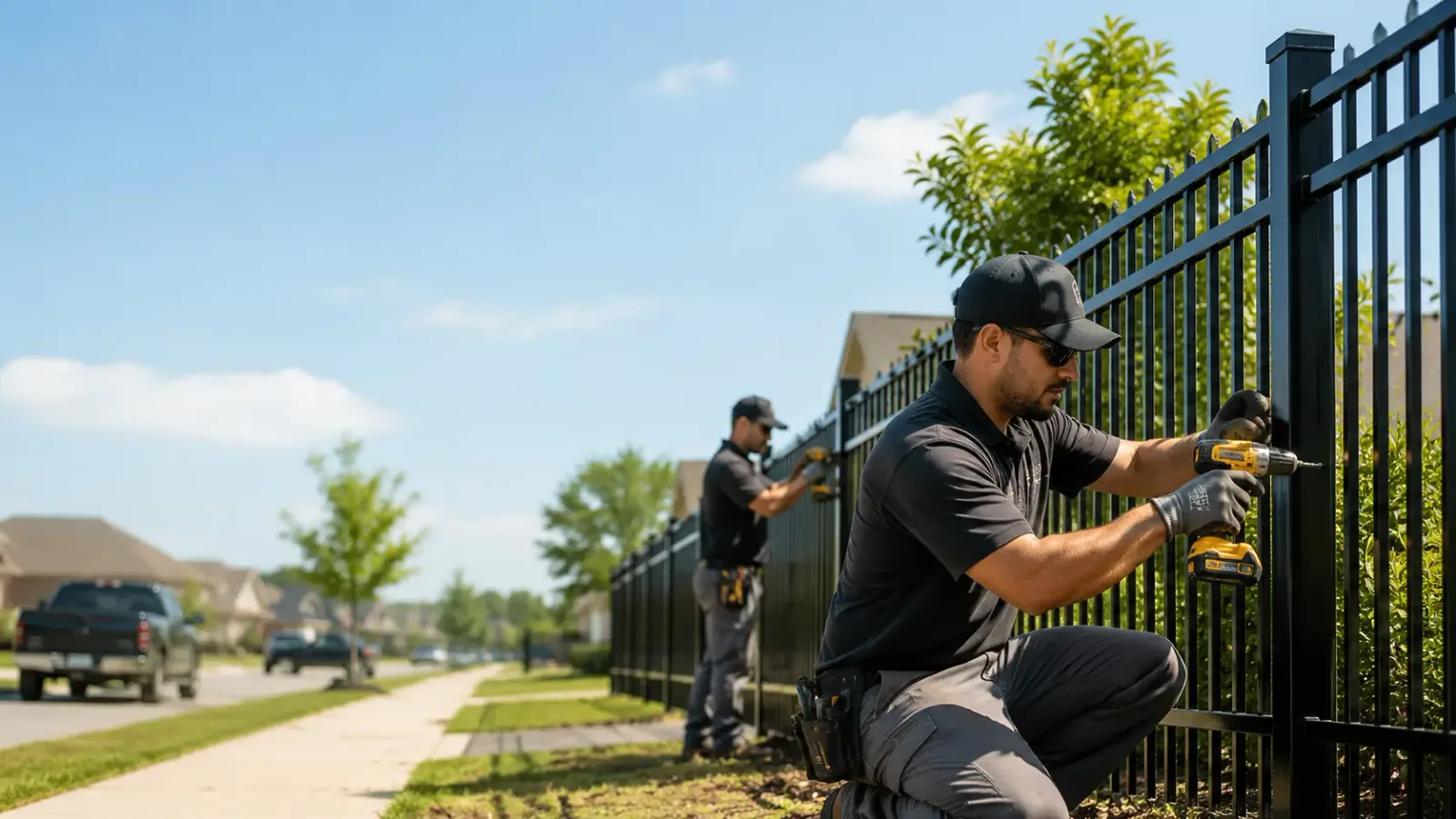Metal Fence Installation in Vernon Center, MN